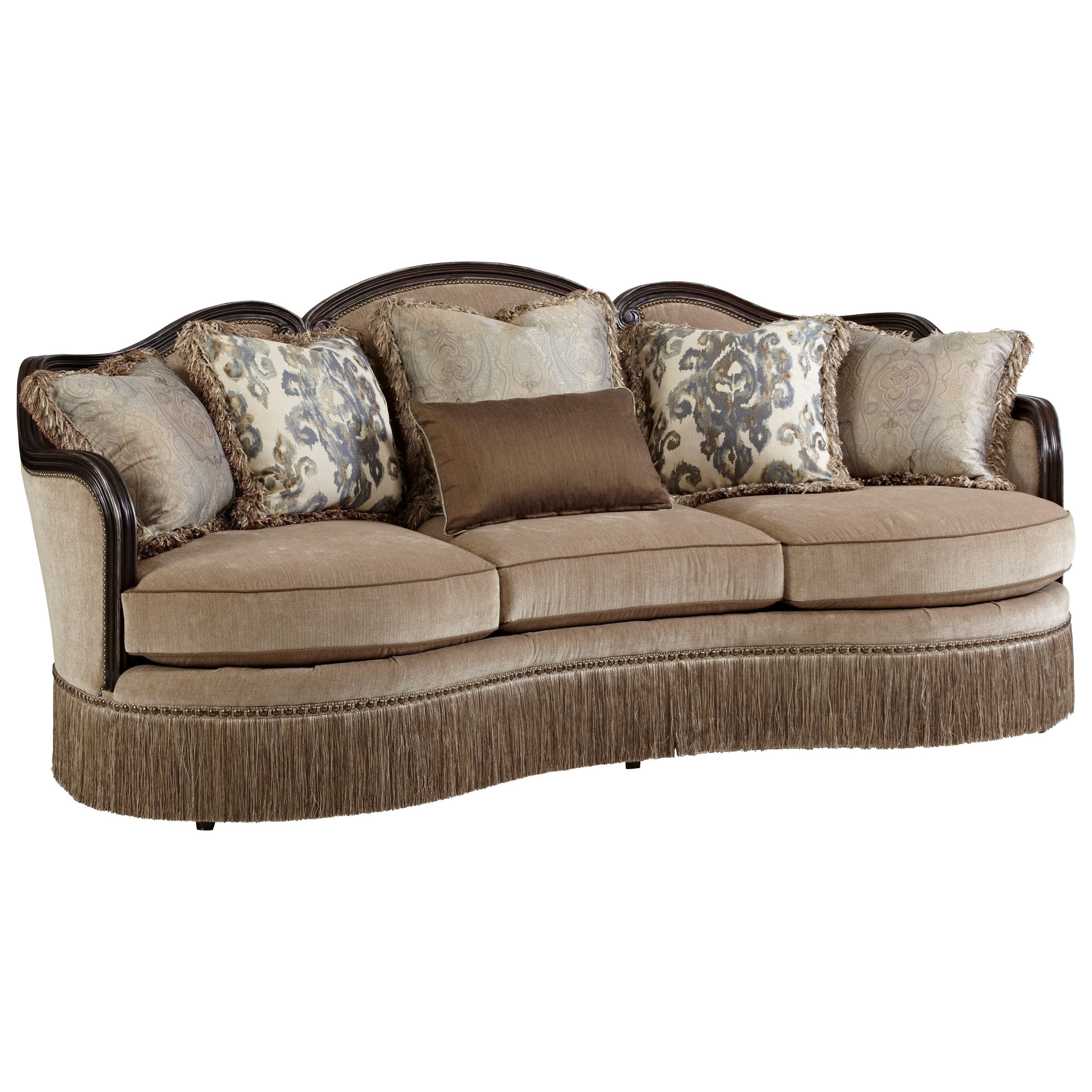 down blend sofa greenwich art furniture inc giovanna traditional sofa with downblend seat cushions down blend sofa greenwich art furniture inc giovanna traditional sofa with downblend seat cushions